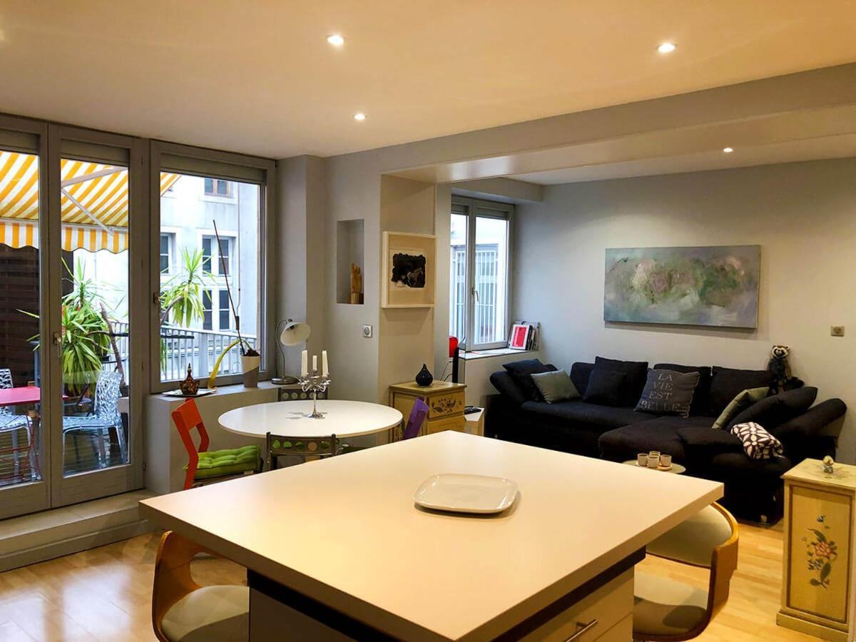 La Terrasse Victoria - Stanislas Place - 65M2 Nancy Luaran gambar